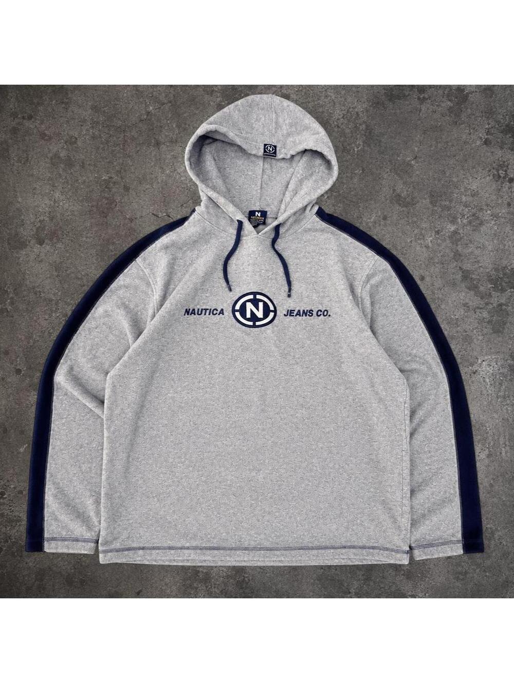 Fire Vintage Y2K Nautica Jenas Co. Hoodie